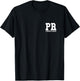 Puerto Rico - PR - Minimalistic Pocket Design - Classic T-Shirt - T-Shirt | Black