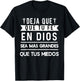 Camiseta Cristiana Para Mujer y Hombre En Espanol Cristiano T-Shirt - T-Shirt | Black