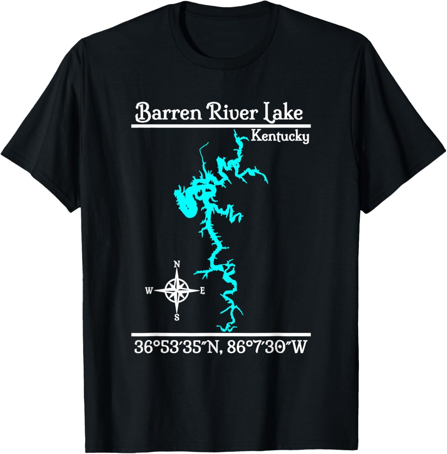 Barren River Lake, Kentucky T-Shirt - T-Shirt | Black