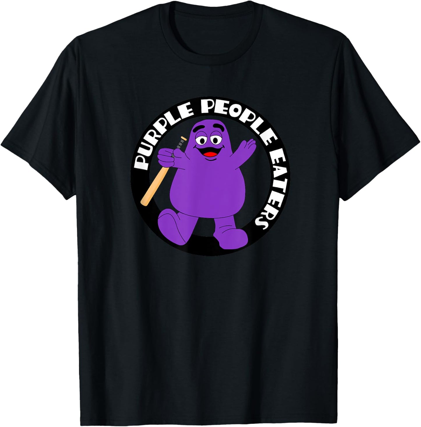 Purple People Eaters Softball Team - Denver Church Merch T-Shirt - T-Shirt | Black