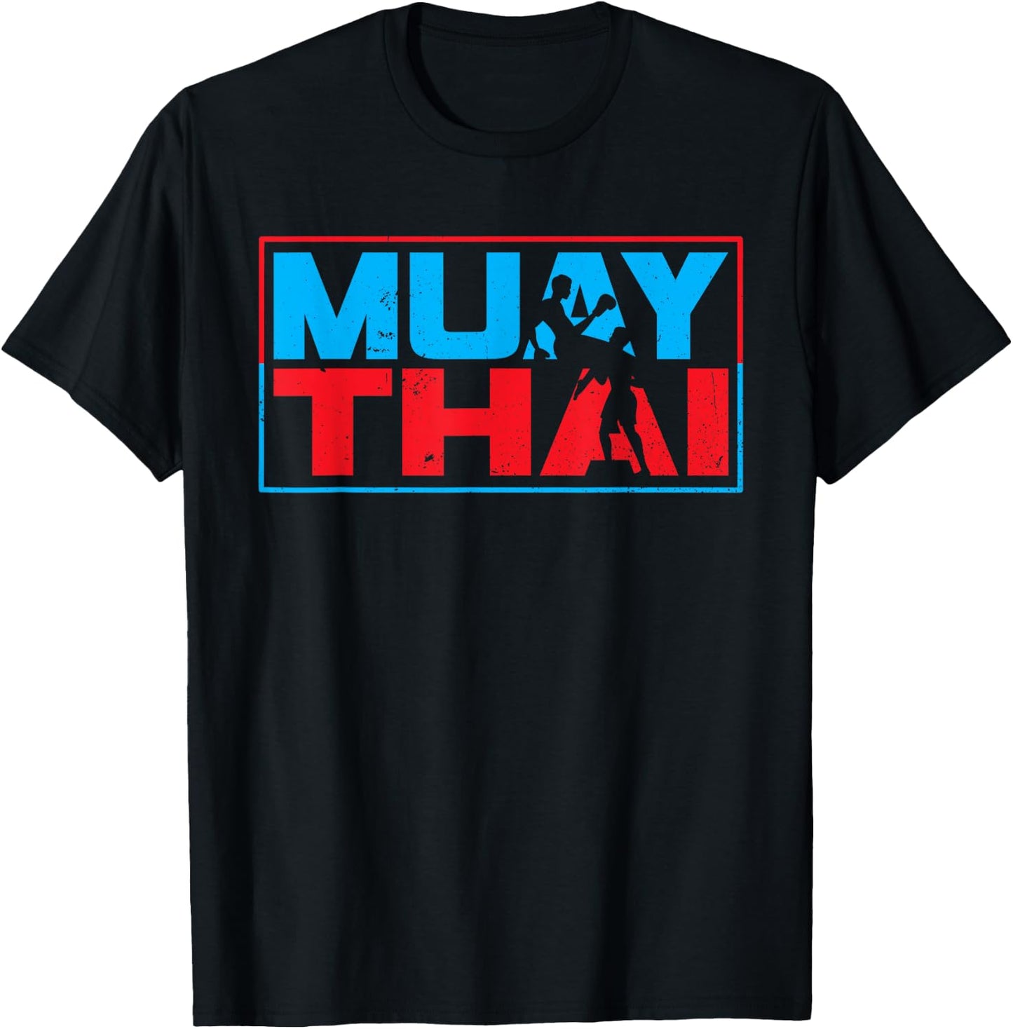 Muay Thai Fighter Boxing Martial Arts Hobby T-Shirt - T-Shirt | Black