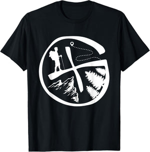 Geocaching GPS Treasure Hunt Geocach Geocacher T-Shirt - T-Shirt | Black