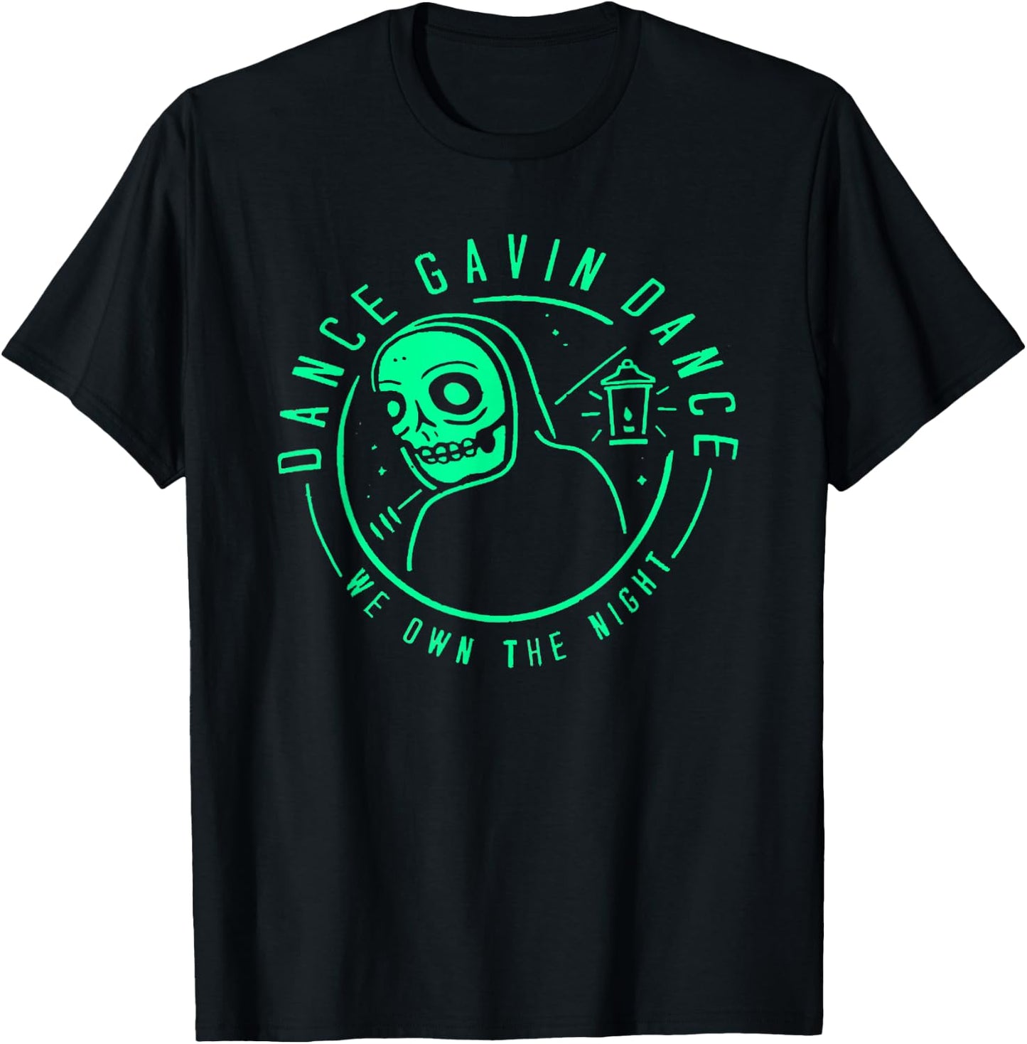 Dance Gavin Dance merch- we own the night -Dance Gavin Dance T-Shirt - T-Shirt | Black