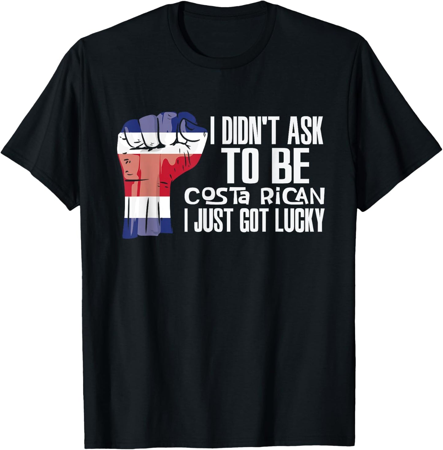 Costa Rican Costa Rica Flag Grown Costa Rican Roots Patriot T-Shirt - T-Shirt | Black