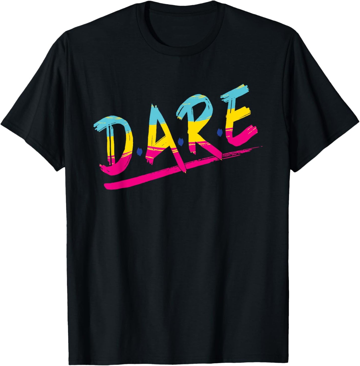 Halloween Dare 80's Halloween Costume T-Shirt - T-Shirt | Black