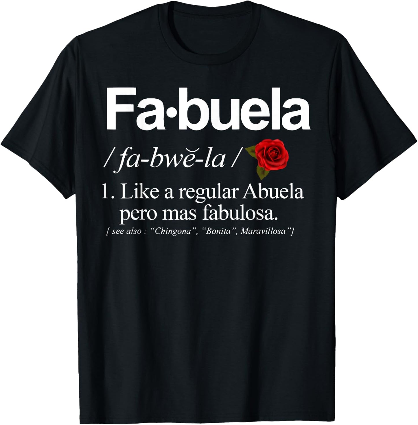 Fabuela Definiton T-Shirt - T-Shirt | Black