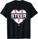 Vintage Baseball Bat Gameday Spencer Steer Cincinnati MLBPA T-Shirt - T-Shirt | Black