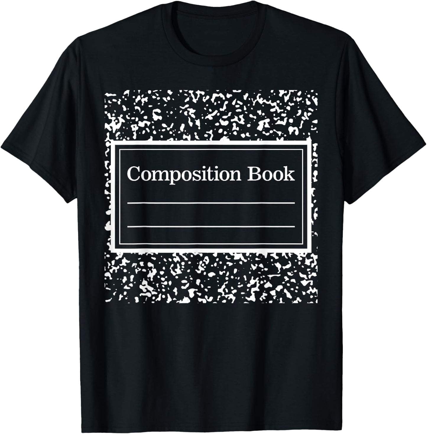 Writer Composition Book Author Novelist Playwriter Copywrite T-Shirt - T-Shirt | Black