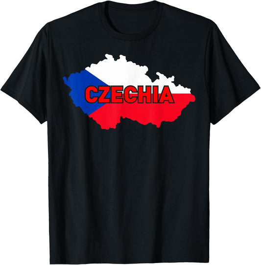 Proud Family and Patriotic Flag of Country Czechia Women Kids Men T-Shirt - T-Shirt | Black