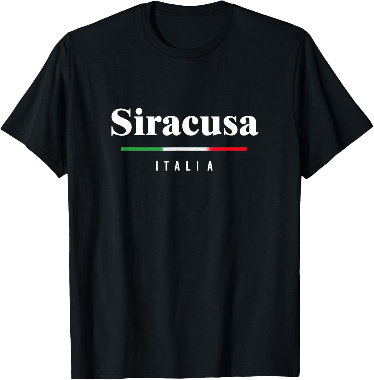 Syracuse Italy T-Shirt - T-Shirt | Black