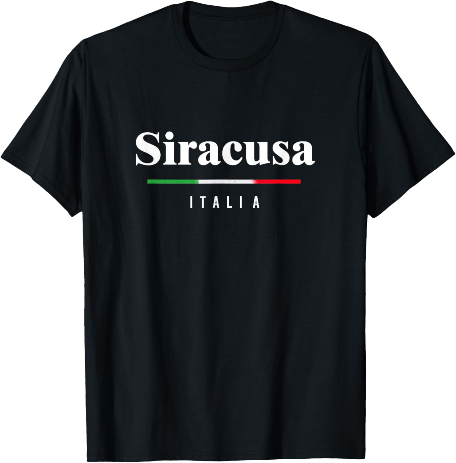 Syracuse Italy T-Shirt - T-Shirt | Black
