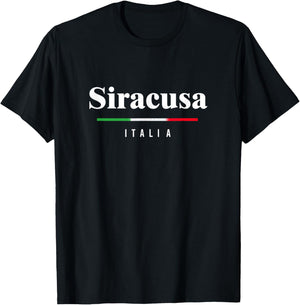 Syracuse Italy T-Shirt - T-Shirt | Black