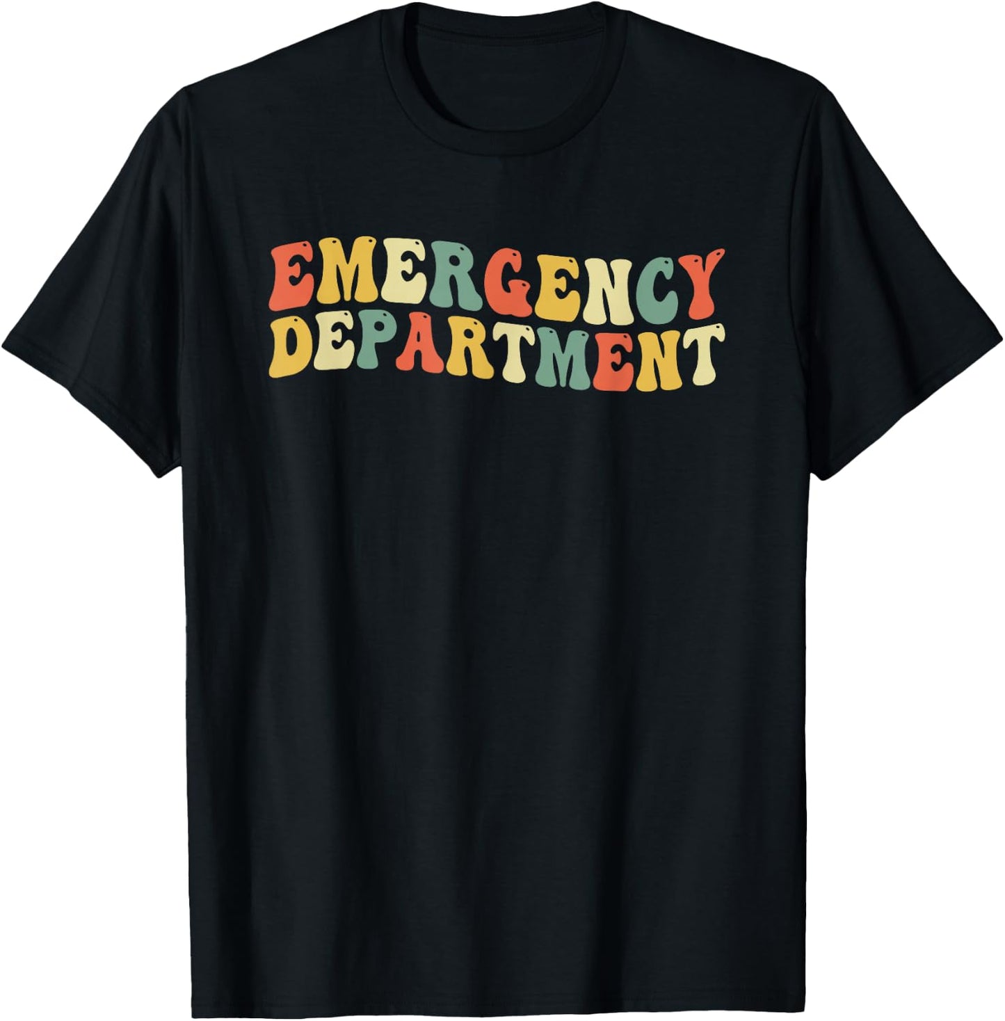 Emergency Department Emergency Room Healthcare Nursing Nurse T-Shirt - T-Shirt | Black