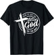 Doing My Best And Letting God Do The Rest Prayer Bible Verse T-Shirt - T-Shirt | Black