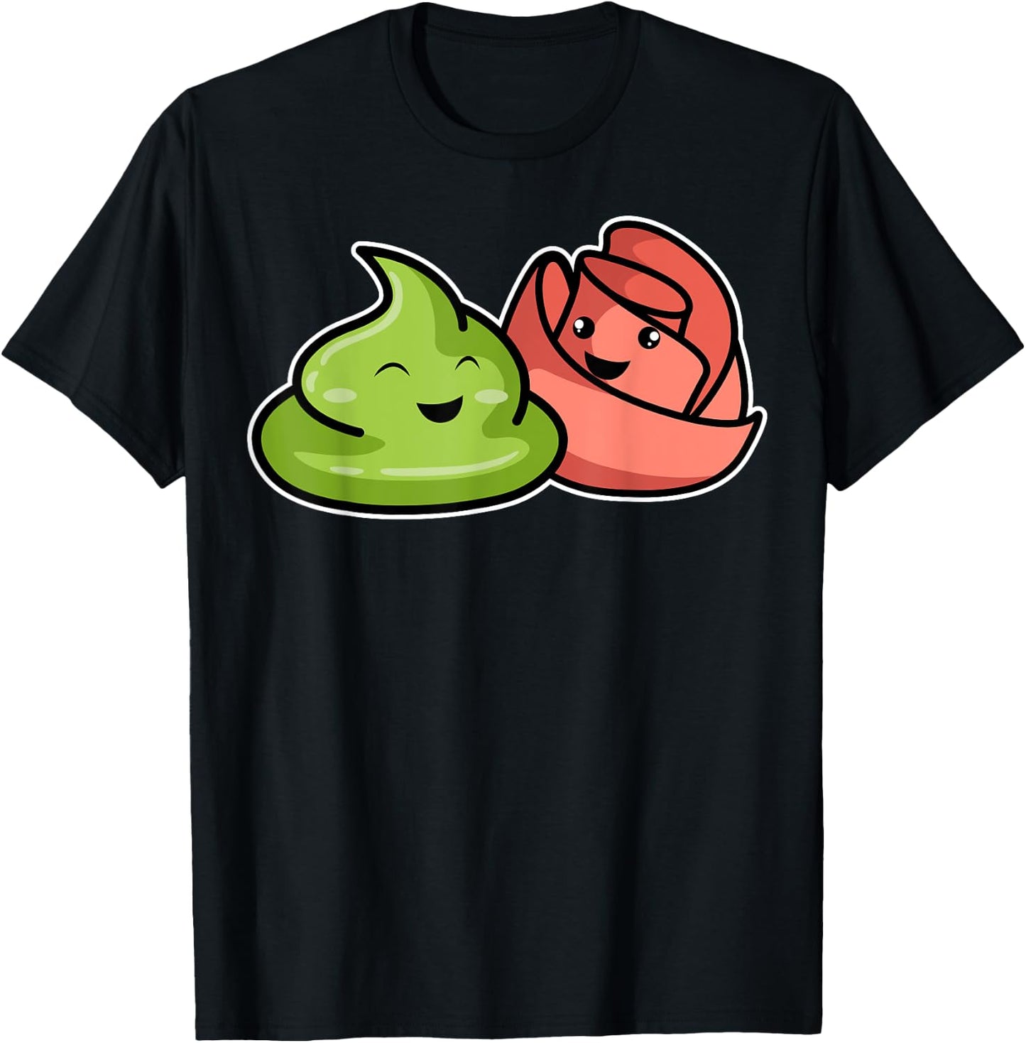Wasabi Ginger Japanese Horseradish Spicy Paste Condiments T-Shirt - T-Shirt | Black