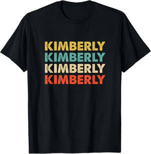 Kimberly Name T-Shirt - T-Shirt | Black