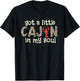 Funny Crawfish Little Cajun Boil Crayfish Leopard Women Girl T-Shirt - T-Shirt | Black