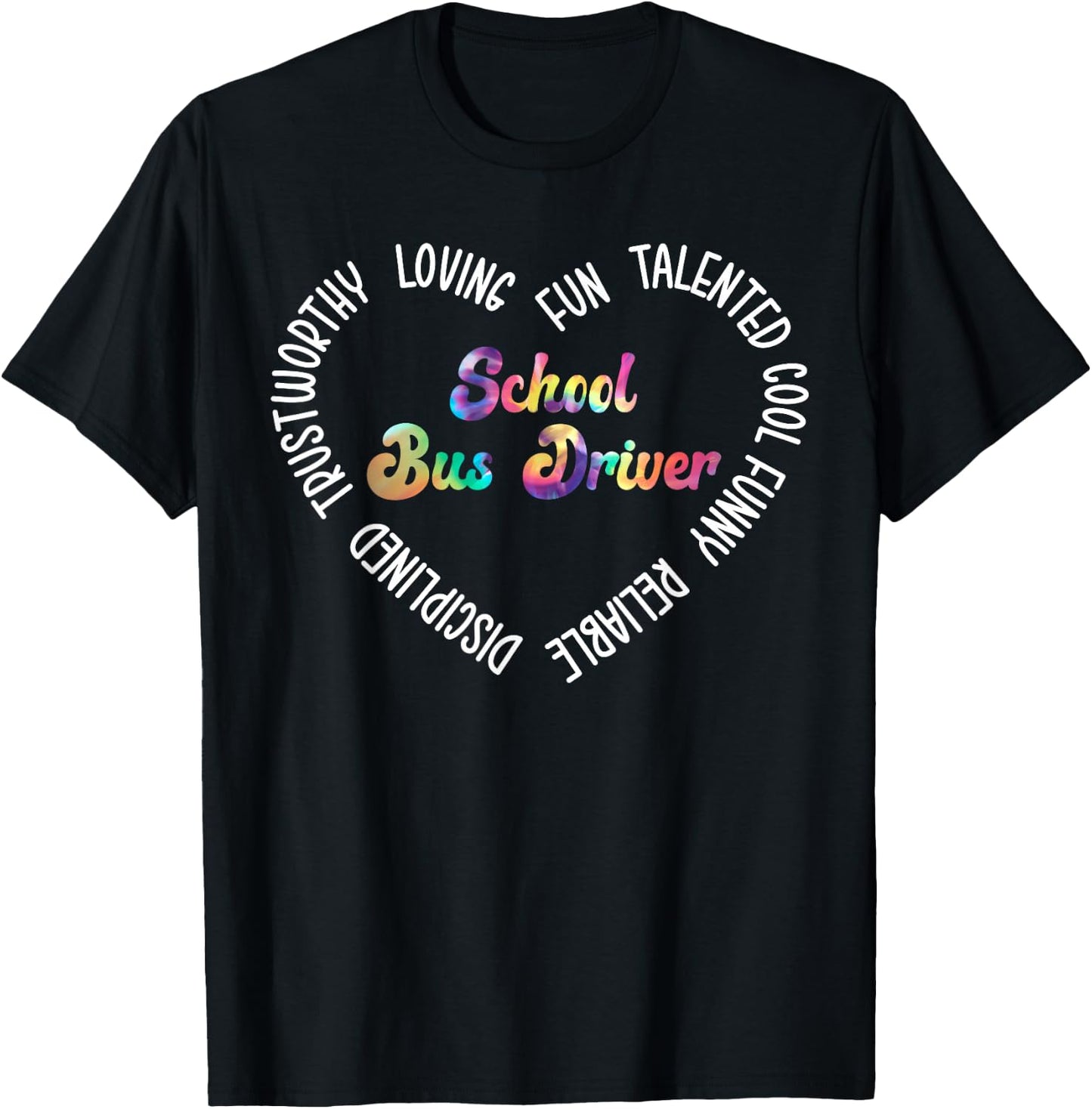 School Bus Driver T-Shirt - T-Shirt | Black