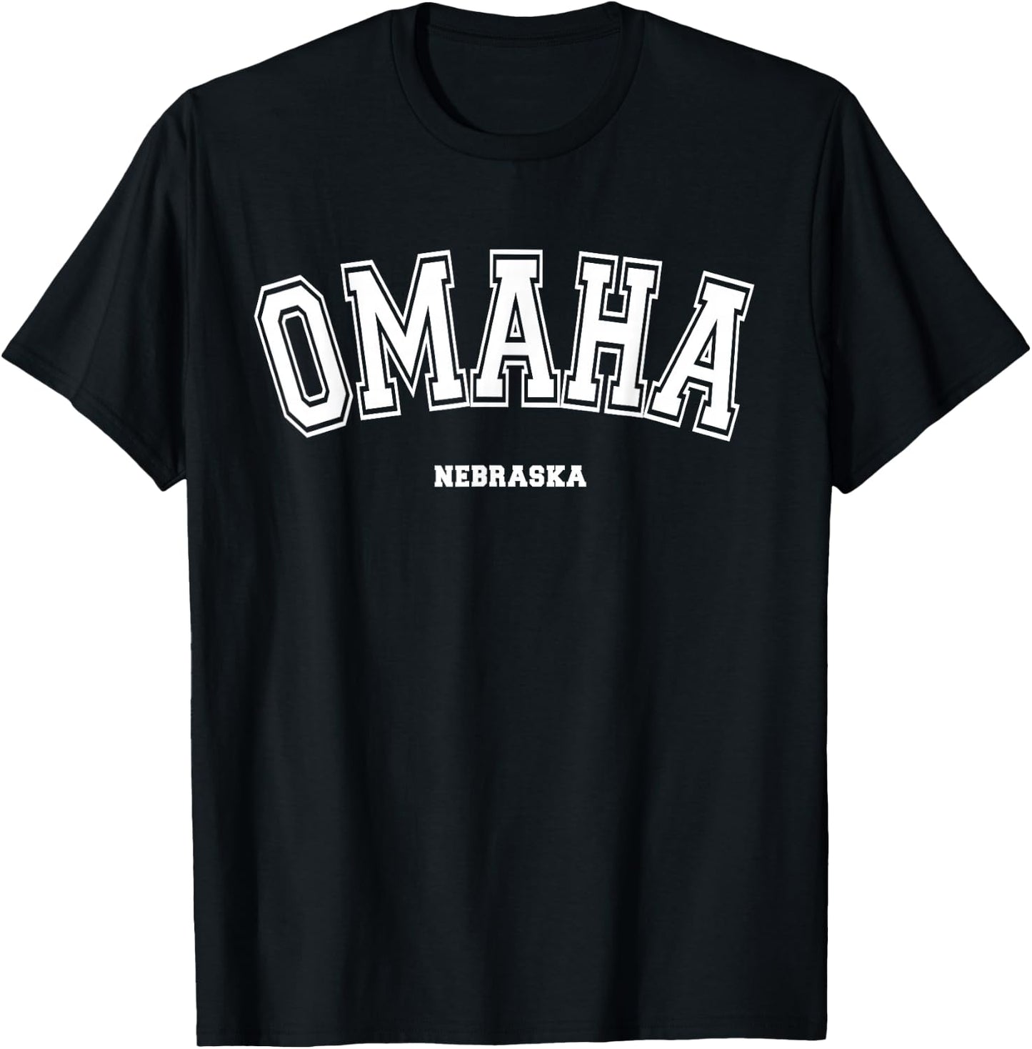 Omaha Nebraska T-Shirt - T-Shirt | Black