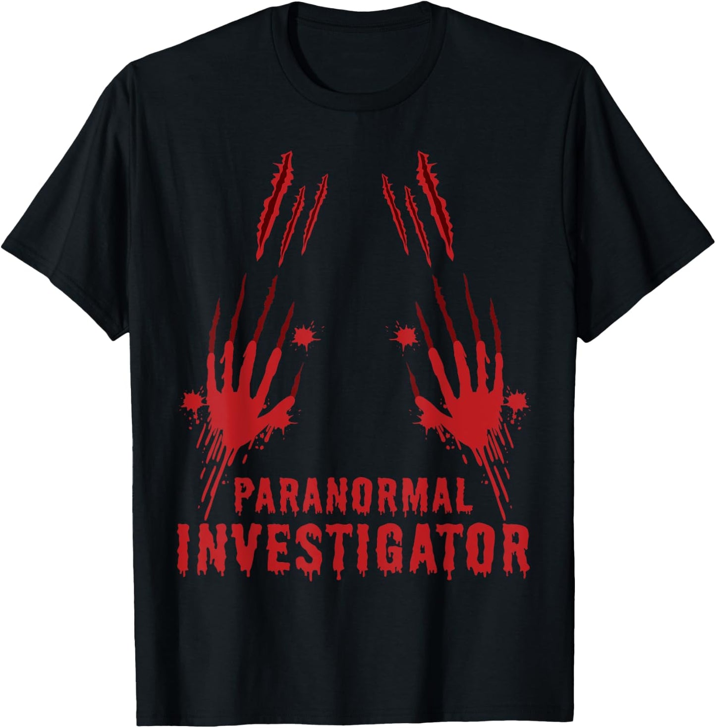 Ghost Hunting Paranormal Investigator T-Shirt - T-Shirt | Black