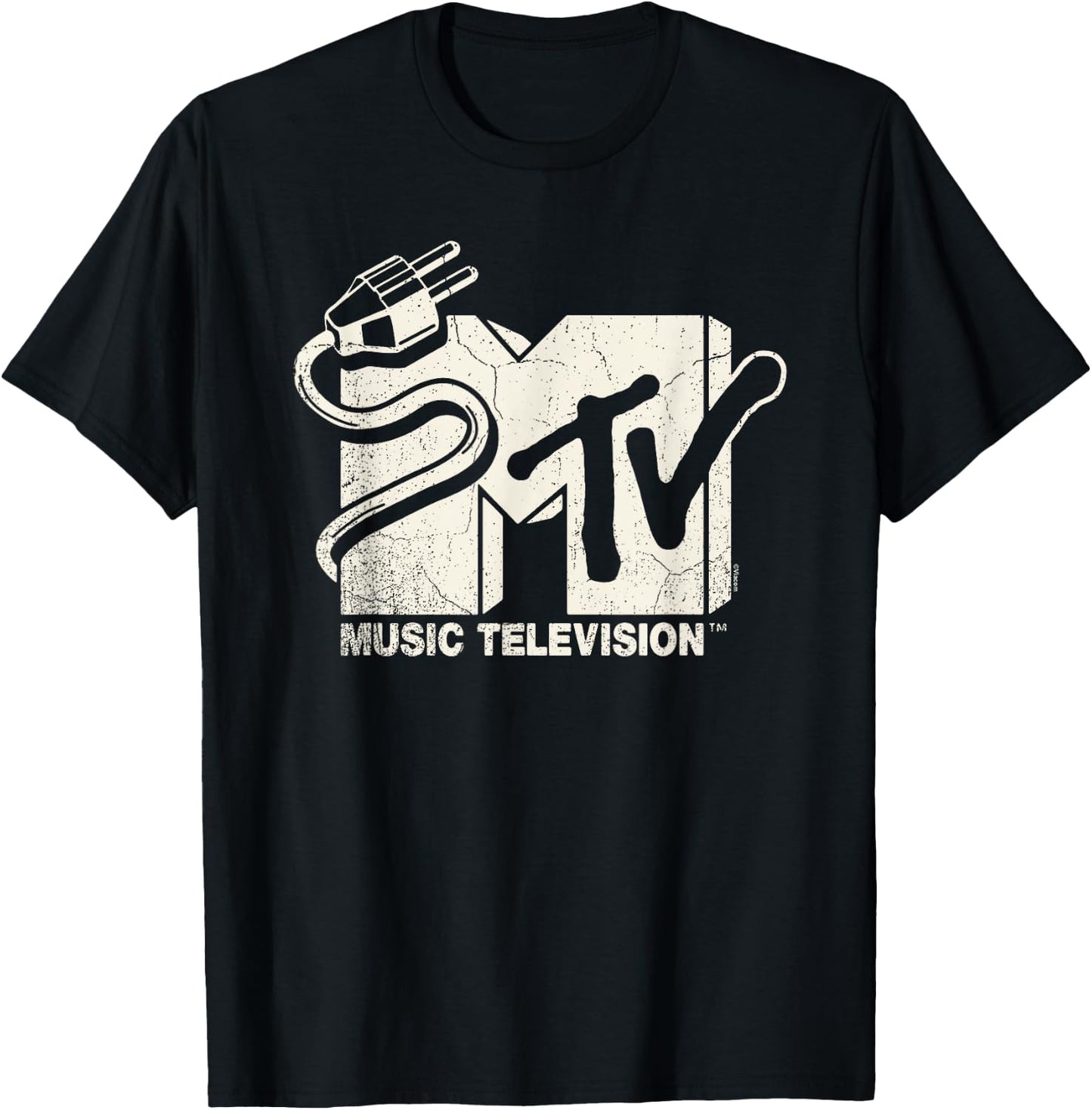 MTV Unplugged - Unplugged MTV Logo 2 T-Shirt - T-Shirt | Black