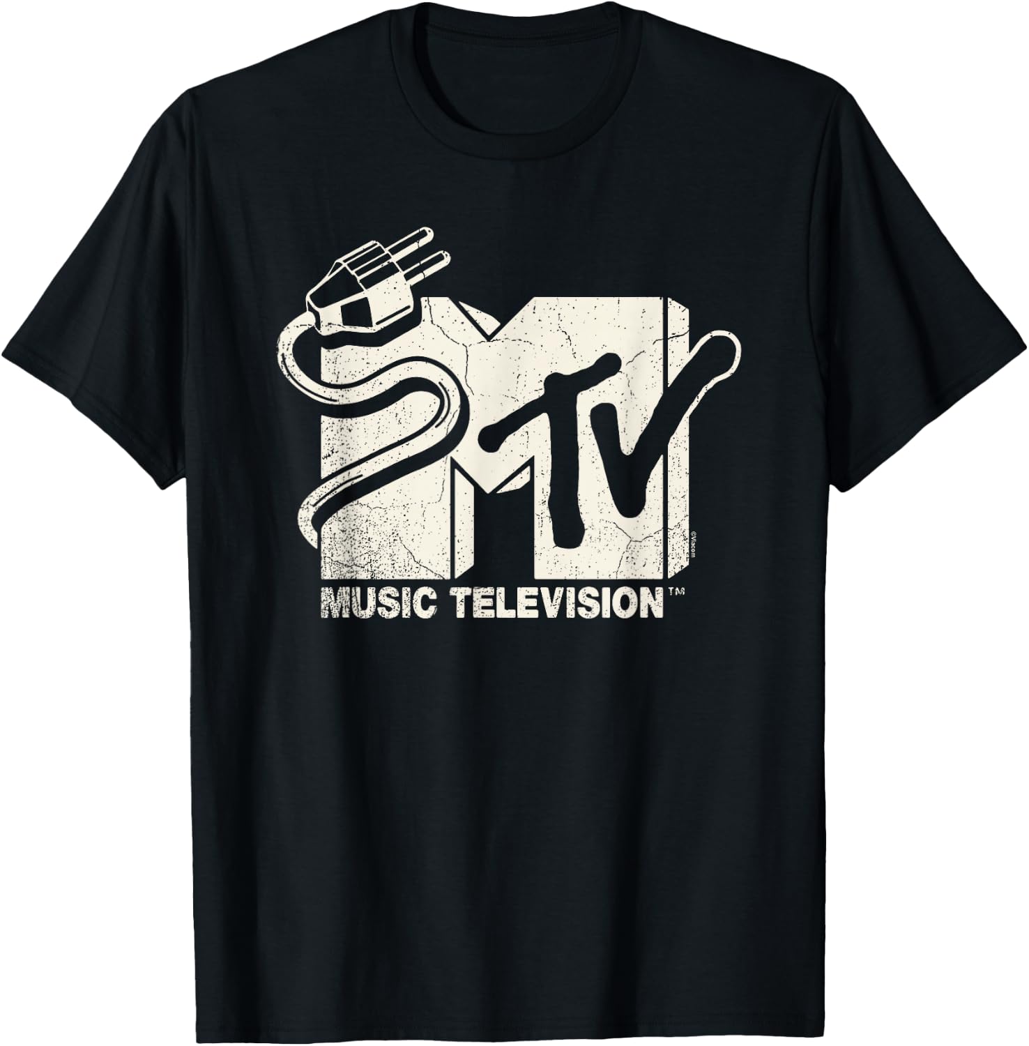 MTV Unplugged - Unplugged MTV Logo 2 T-Shirt - T-Shirt | Black