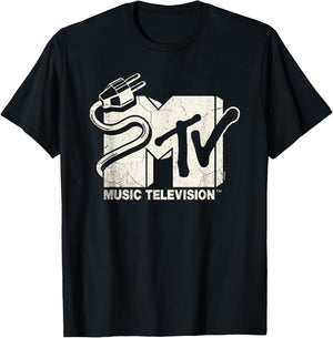 MTV Unplugged - Unplugged MTV Logo 2 T-Shirt - T-Shirt | Black