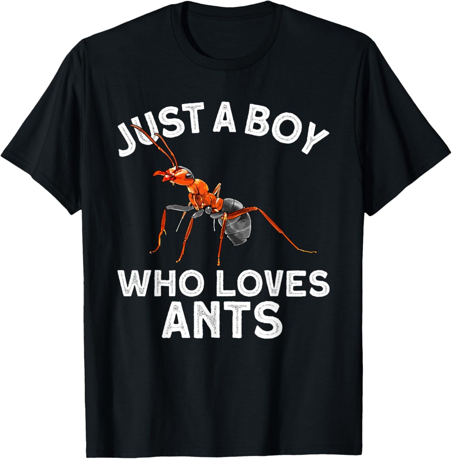 Cool Ant Boys Kids Ant Farm Entomology Ants Insect T-Shirt - T-Shirt | Black