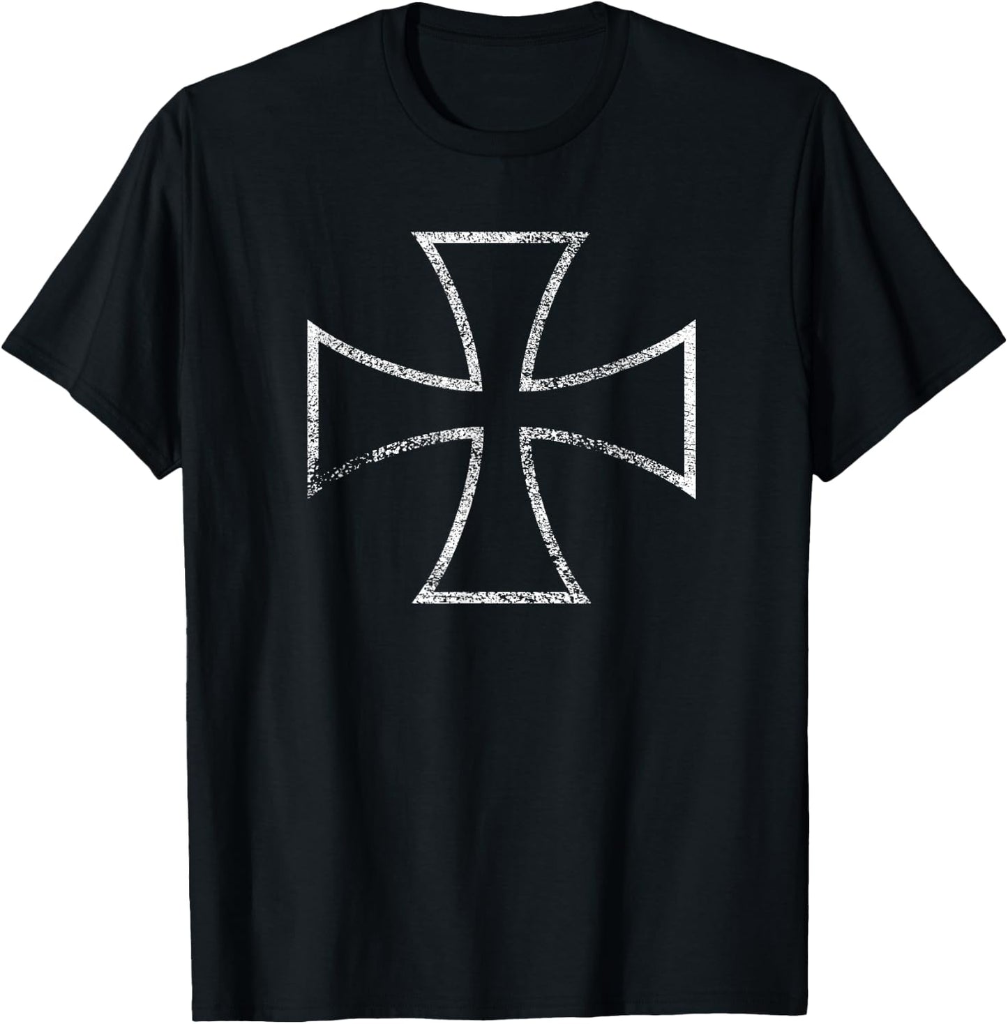 Iron Cross Biker T-Shirt - T-Shirt | Black