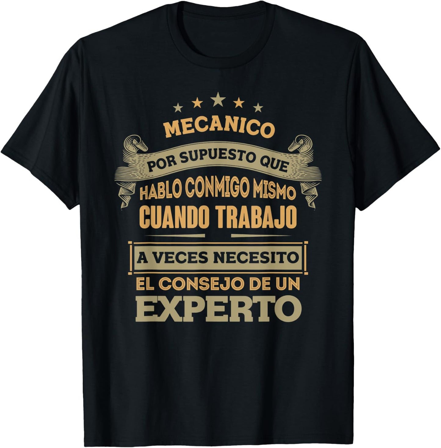 Gifts for MECANICO - Of Course Que Hablo Conme T-Shirt - T-Shirt | Black