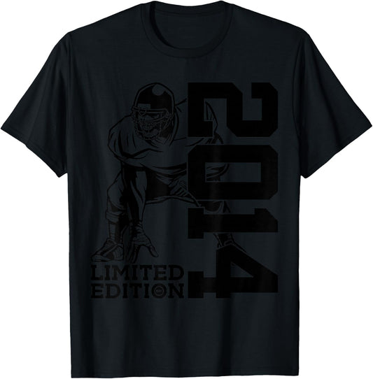 12th BIRTHDAY FOOTBALL LIMITED EDITION 2014 T-Shirt - T-Shirt | Black