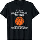 Basketball Player & Team T-Shirt - T-Shirt | Black