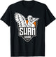 Swan Squad Migratory Birds Swan T-Shirt - T-Shirt | Black