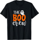 The Boo Crew, Halloween Ghost Costume, Halloween Fun Gift T-Shirt - T-Shirt | Black