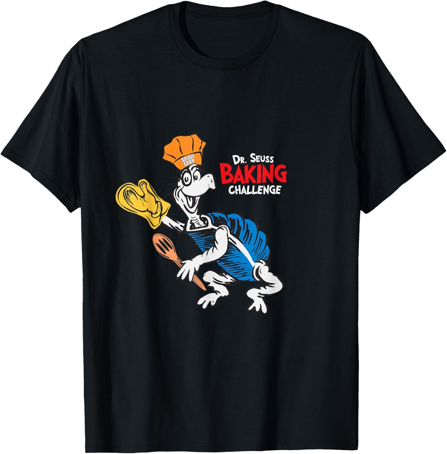 Dr. Seuss Baking Challenge Yertle The Turtle T-Shirt - T-Shirt | Black