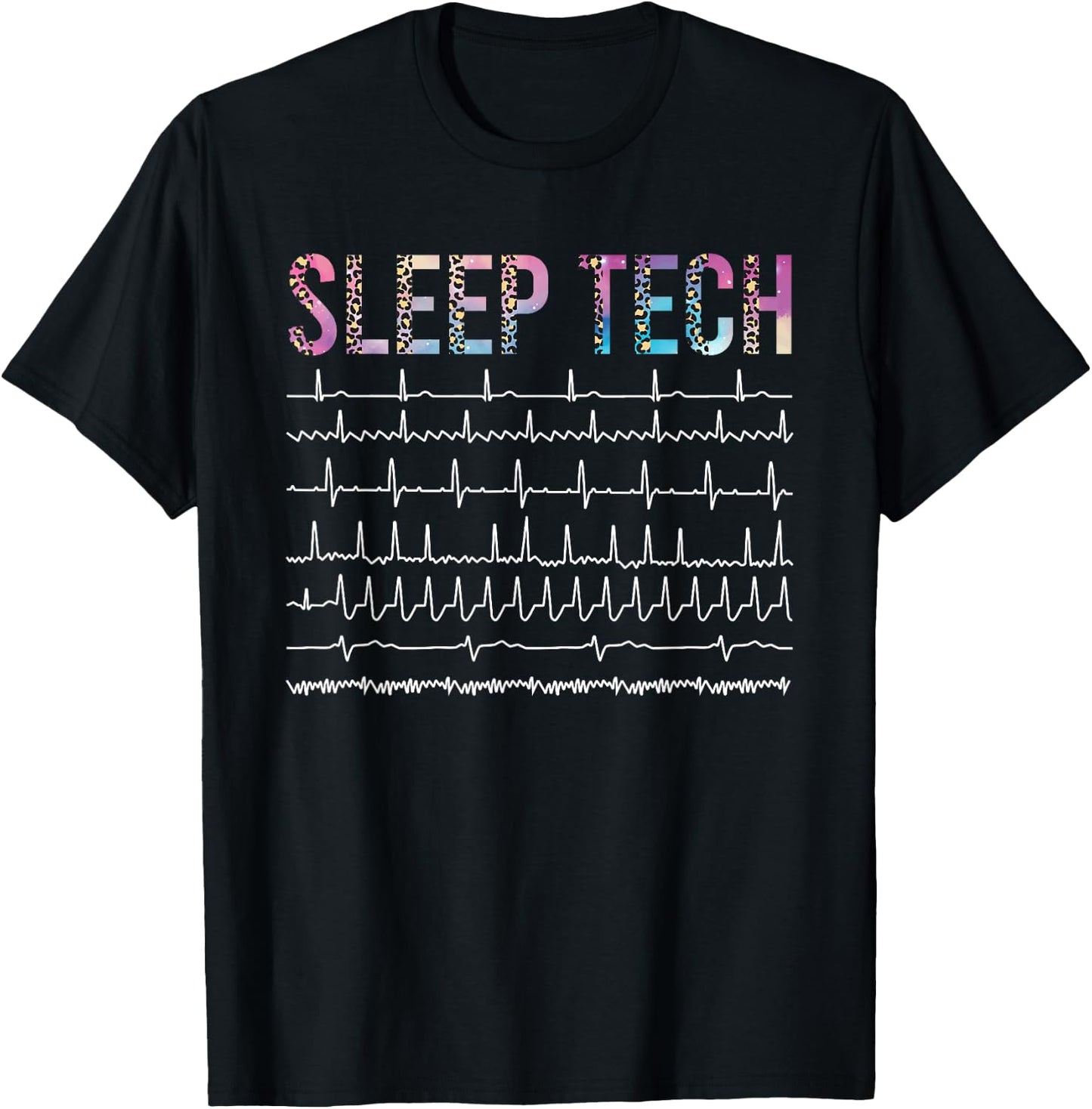 Sleep Tech Sleep Technologist Best Sleep Tech T-Shirt - T-Shirt | Black