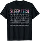 Sleep Tech Sleep Technologist Best Sleep Tech T-Shirt - T-Shirt | Black