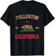 Fullerton California T-Shirt - T-Shirt | Black