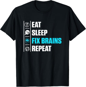 Neurosurgeon Gifts For Neurologists Neurosurgery Theme , Men's Black Short Sleeve Classic Fit , Small, Neurosurgery T-Shirt - T-Shirt | Black