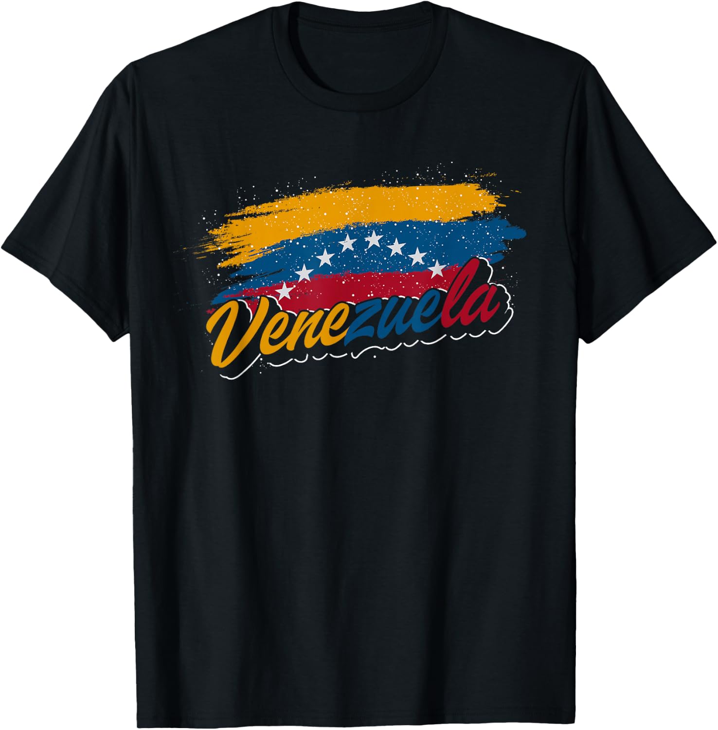 Venezuela Flag Latin America Proud Venezuelan Gift Venezuela T-Shirt - T-Shirt | Black