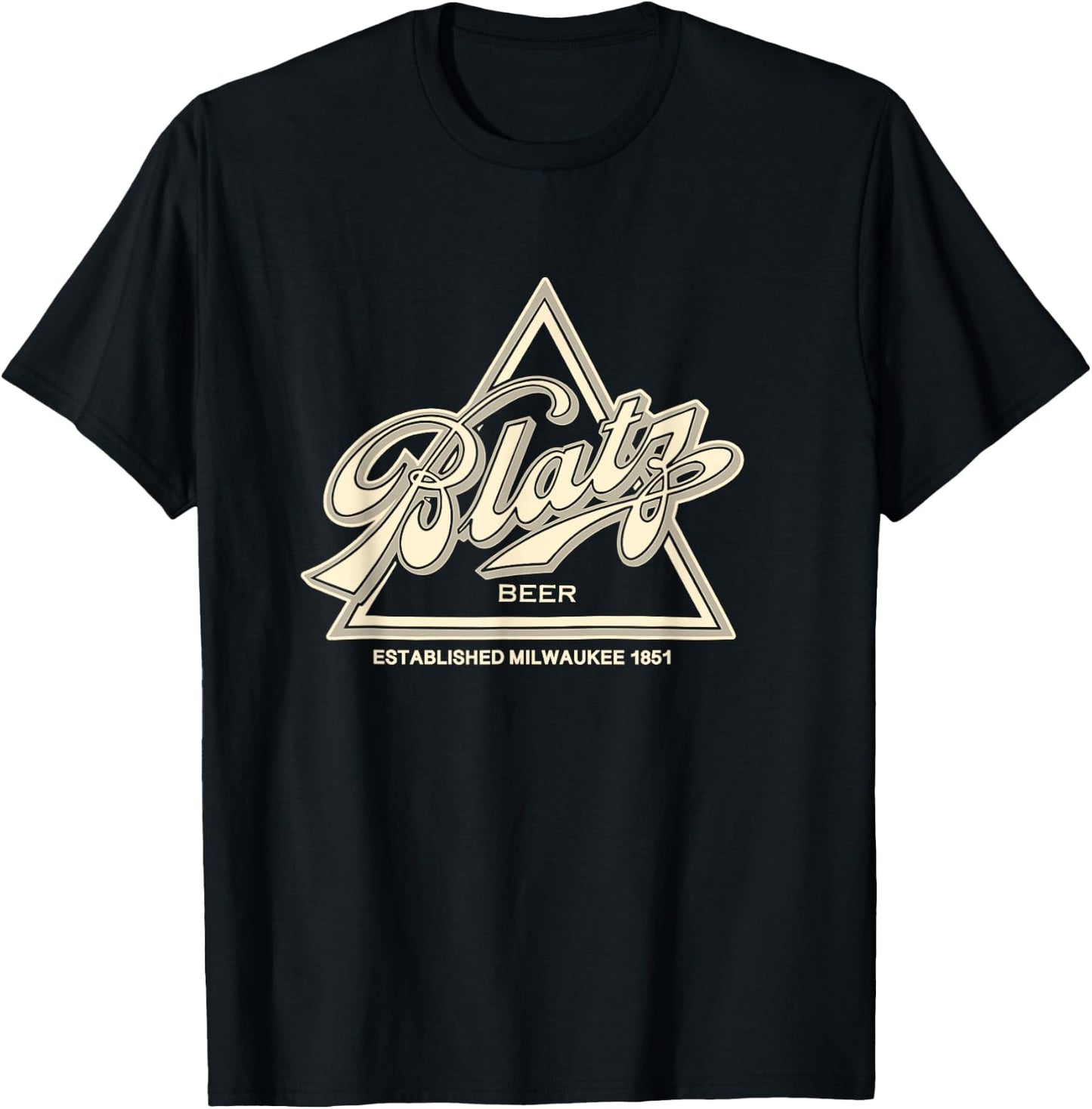 Blatz Beer Style - Pale Logo T-Shirt - T-Shirt | Black