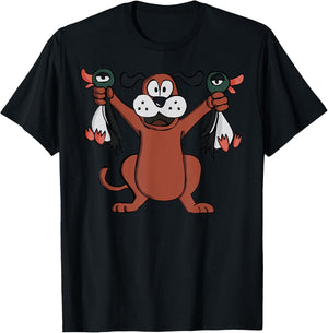 Classic Duck Hunting Video Game Designed Clothing for Gamer T-Shirt - T-Shirt | Black