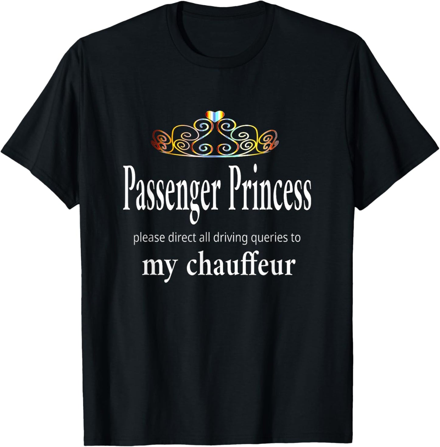 Passenger Princess T-Shirt - T-Shirt | Black