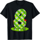 Golf Birthday Shirt For Kids 8th Birthday Party Golfer T-Shirt - T-Shirt | Black