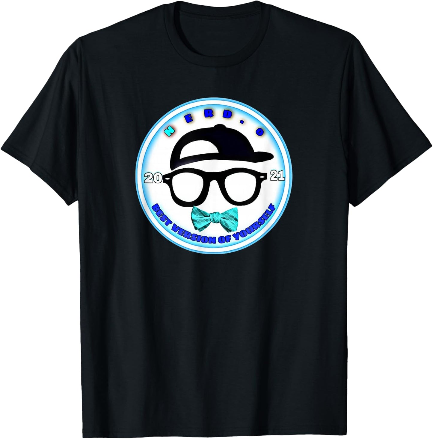 Nerd Version 2 T-Shirt - T-Shirt | Black