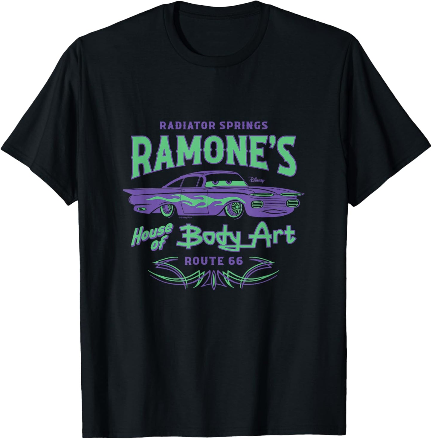 Cars - Ramone Body Art T-Shirt - T-Shirt | Black