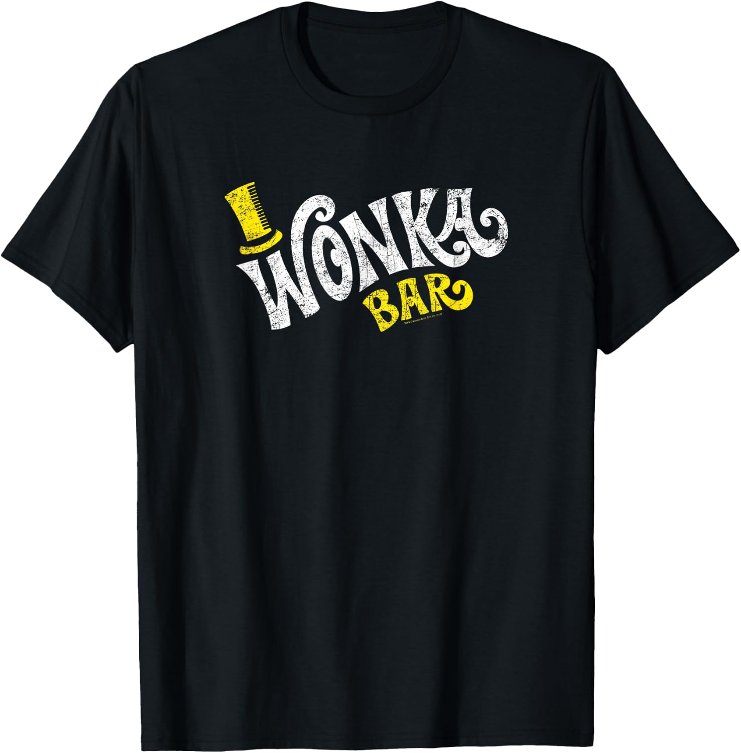 Willy Wonka & The Chocolate Factory Movie Logo T-Shirt - T-Shirt | Black
