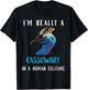 Cassowary In Human Costume Casque Cassowary Lover Birds T-Shirt - T-Shirt | Black