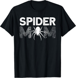 Funny Spider Design Girls Arachnid Spidey Lovers T-Shirt - T-Shirt | Black