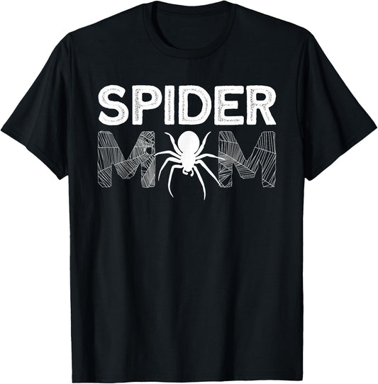 Funny Spider Design Girls Arachnid Spidey Lovers T-Shirt - T-Shirt | Black